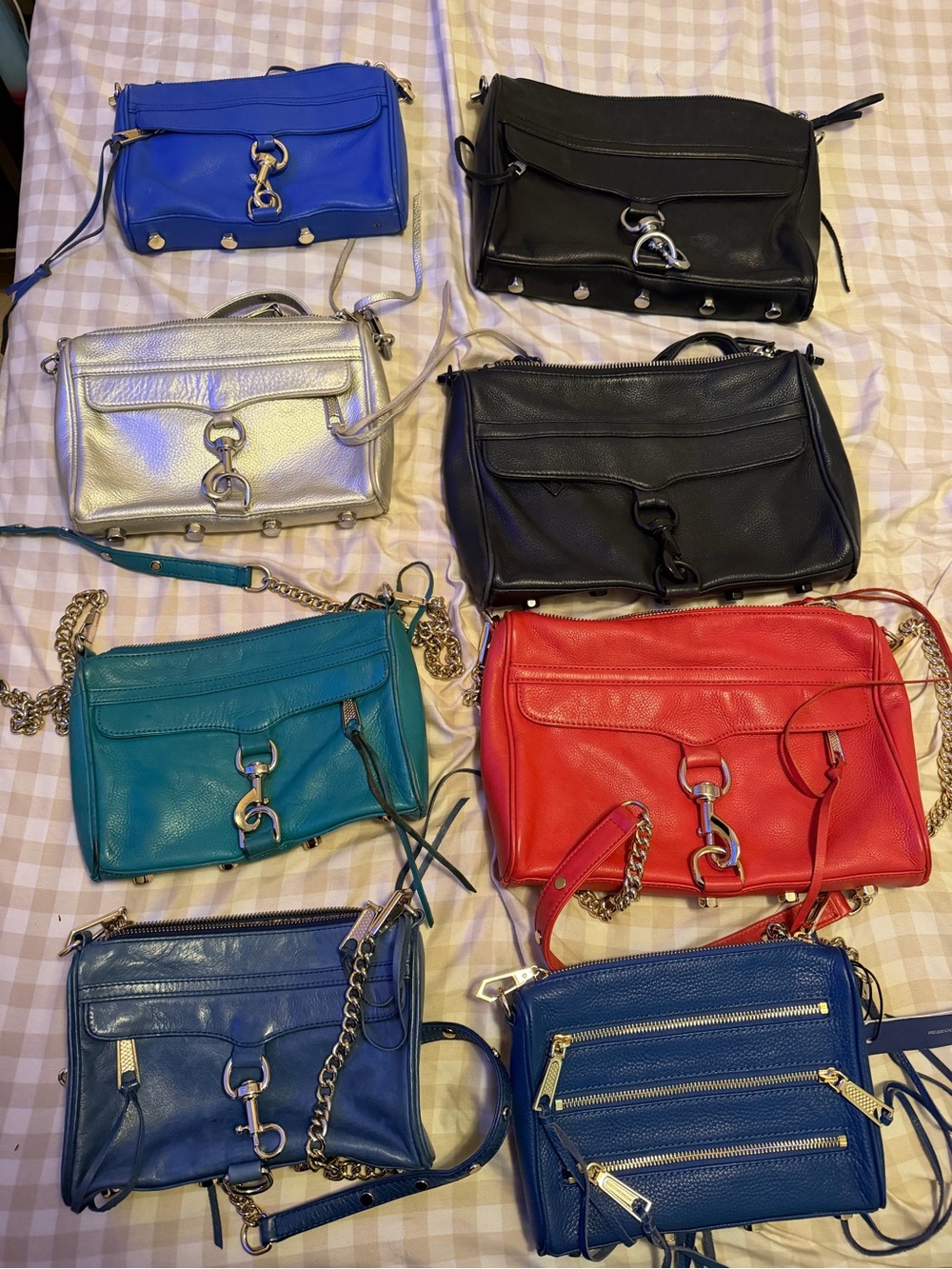 Rebecca Minkoff Mini MAC Crossbody Bag - Red